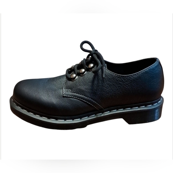 Dr. Martens Shoes - Dr. Martens 1461 Hardware Virginia Leather Shoes Womens 9 (Like New)
